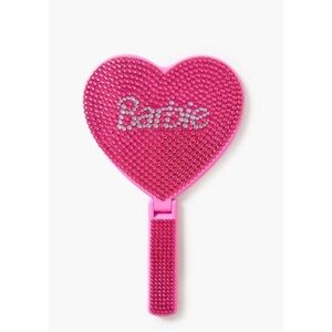 Barbie Rhinestone Handheld Mirror